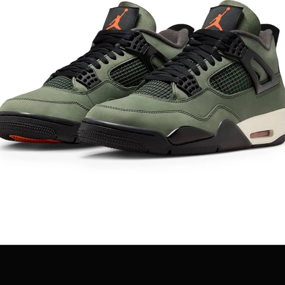 Jordan 4s undefeated dead stock NWT size 12m Sneakers in Green and Black - Picture 9 of 13